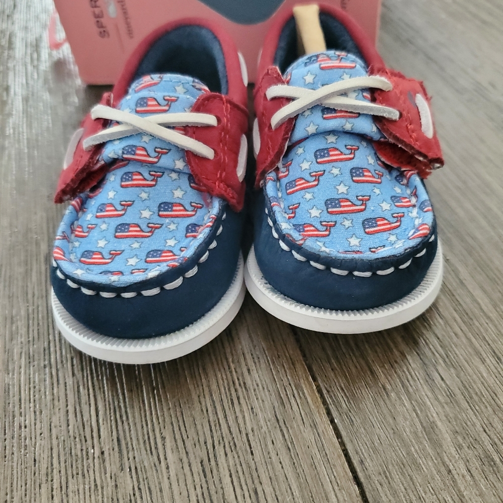 Sperry Vineyard Vines Baby USA shoe